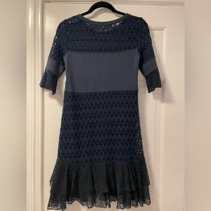 See by Chloe blue lace dress